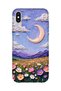 iPhone XS Max Compatible Printed Transparent Phone Case |   Collection: Pastelbloom Soft Series