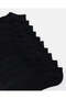 Women Black Ankle Socks Set (Pack Of 10) - 3