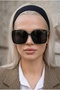 Mira Prestige Ultra Light Green Khaki Women's Sunglasses with Uv400 Filter - 3
