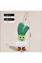 Cute Plush Vegetable Keychain and Bag Ornament Set Fun Cute Vegetable Figured Plush Toy Models Jellycat Style Soft Amigurumi Mini Mascot Gift Kids Bag Accessory - 2