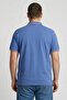 Men Regular Fit Embroidered Logo Short Sleeve Polo Shirt, Blue - 4