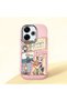 Redmi 13/13X Compatible Shock-Absorbing Camera Protected Pink Silicone Case