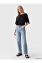 Xside Black Boat Neck Women's T-Shirt - 2