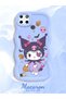 Realme C21Y Compatible Case Camera Protector Blue Silicone Couple Phone Case Cartoon Pattern - 2