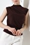Women's Sandy Draped Sleeveless Blouse - 7