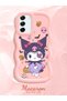 Samsung Galaxy S21 Fe Compatible Case Camera Protector Pink Silicone Couple Phone Case Cartoon Pattern - 2