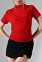 Women's Stoned Sandy Draped High Neck Blouse - 6