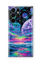 Samsung Galaxy S23 Ultra Compatible Printed Transparent Phone Case |   Collection: Cosmicwhisper Skyset