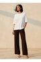 Relaxed Fit Cotton T-shirt with Crew Neck - 3