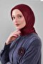وشاح جانجان أحمر كلاريت - 3