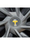 Set of 8 Custom Cut Logo Stickers for Tesla Model Y Steering Wheel Front Rear Rims and Sensors - 6