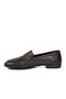Black Genuine Leather Women's Casual Shoes 2078 Z - 2