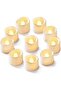 Realistic Bright Flameless LED Tea Light Candles, Bright, ing, Battery Powered Fake Candles, Unscented Tealights, Pack of 24-Vont - 5