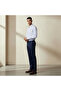 Men Regular Fit Collared Striped Long Sleeve Shirt - 2