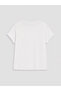 Crew neck printed girl's t-shirt - 4