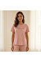 Intimates Pyjama Set T-shirt & Trousers Viscose - 3