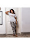 Aadaraya Pyjama Set Button-Down Shirt & Trousers - 2