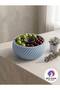 Pastel Blue Snack & Fruit Bowl