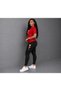Women's Black Shiny Leggings High Waist Shaping Sports Pro Leggings (Two-Piece Combination) - 2