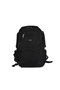 Adventure Black Travel Backpack with Laptop Compartment and Rain Cover