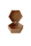 صندوق سداسي مسطح من MDF قابل للطلاء وللديكور - 2