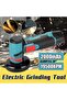 Cordless Angle Grinder Kit - Rechargeable Electric Grinding Machine with Battery & Charger, Portable Angle Grinder for Cutting, Grinding, Polishing & Metalworking - 2