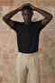 Men's Classic Relaxed Fit Black T-Shirt - 3