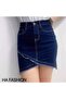 DENIM MINI SKIRT - 3