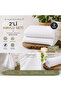 2-Piece Face Towel Set 50X90 cm Cotton Hand Towels with Tassels Soft Textured High Absorbency Daily Use