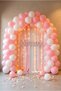 Pink and White Balloon Set of 20 11 Inch Baby Shower Birthday Party Decor and Special Occasion Decoration Balloons - 2