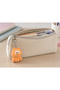 Miyu Orange Plush Cat Charm Keychain – Cute Mini Bag Accessory Gift - 2