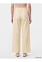 Trendlucky Women's Linen Blend Trousers with Elastic Waist - 4
