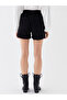Comfortable Fit Women's Jeans Shorts with Elastic Waist - 6