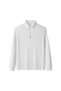 Arw61006 Seri̇ntutan--High Quality Long-Sleeved Snap-Fastener Polyamide Polo Collar Tshirt