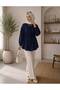 Women's Drawstring Detailed Hijab Shirt