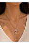 Pink Fish Necklace Steel Gold - 3