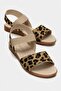 3-Row Troc Women's Sandals Leopard
