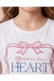 Senior Girls White Graphic T-Shirt - 3