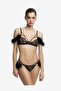 Women Reine Wired Black Lifting Bra
