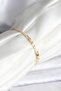 Star Model Zircon Stone Gold Color Brass Waterway Women's Bracelet - 2