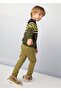 Boy's Slim Fit Gabardine Trousers 2-10 Years Green - 2