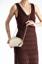 Gold Clutch Portfolio Women's Handbag Shoulder Bag Crossbody Bag - 3