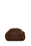 Women's Brown Fabric Crossbody Bag 26Sbd26646F - 3