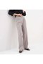 Women's Pleated Fabric High Waist Palazzo Pants - 3