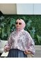 38191 معطف بسحاب مطرز بالخرز باللون الوردي