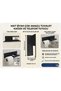 Toilet Paper Holder Metal Black 29X9 cm Toilet Paper Roll Holder - 4