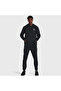 Icon Fleece Men's Black Hooded Sweatshirt - 3