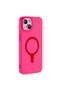 iPhone 14 Case Pastel Colorful Magsafe Camera Raised Silicone Senk - 4
