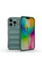 iPhone 16 Pro Max Case with Camera Protection Flexible Silicone Finger Strip Brsa - 2
