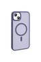 iPhone 15 Plus Case Magsafe Supported Camera Raised Silicone Matte Anti-Fingerprint Brsa - 2